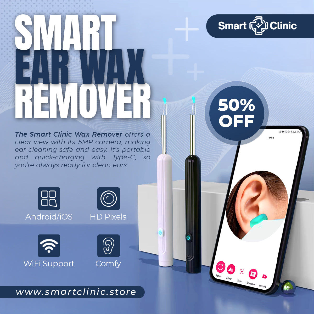 SmartClinic™ Wax Remover